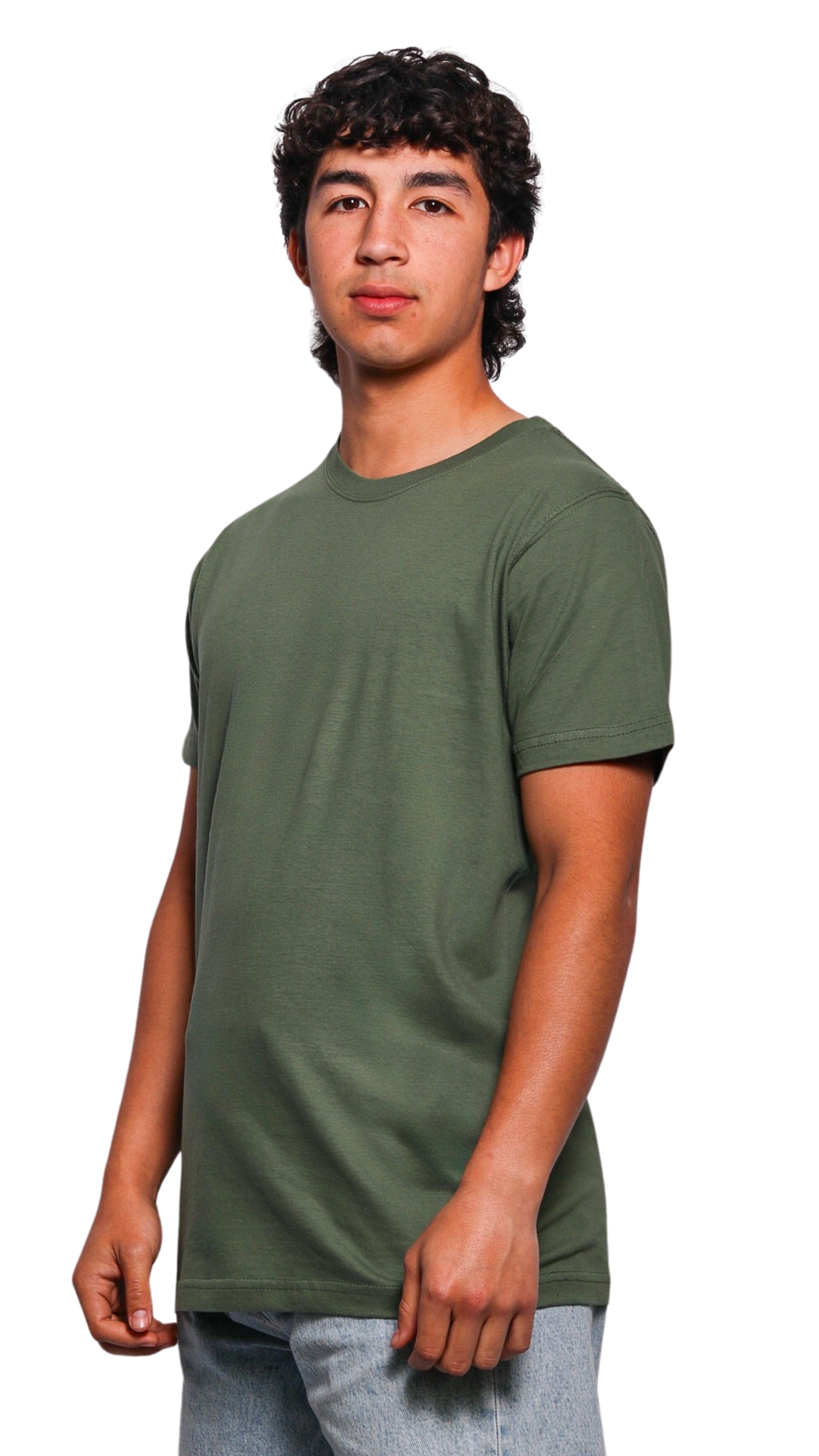 C1002-Unisex Premium Short Sleeve Crewneck Tee