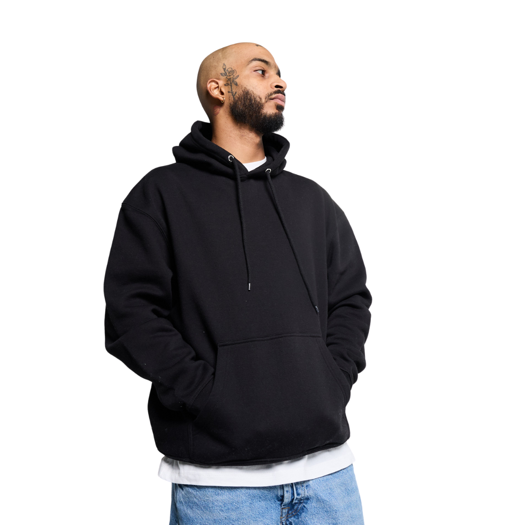 C2001D - Premium Fleece Pullover Hoodie Solid Dark Colors