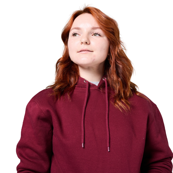 C2001D - Premium Fleece Pullover Hoodie Solid Dark Colors