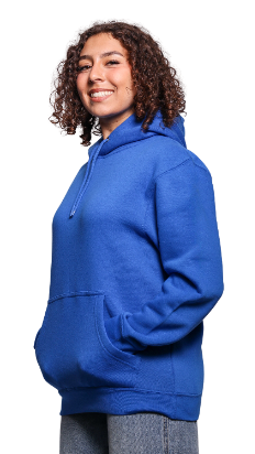 C2001D - Premium Fleece Pullover Hoodie Solid Dark Colors